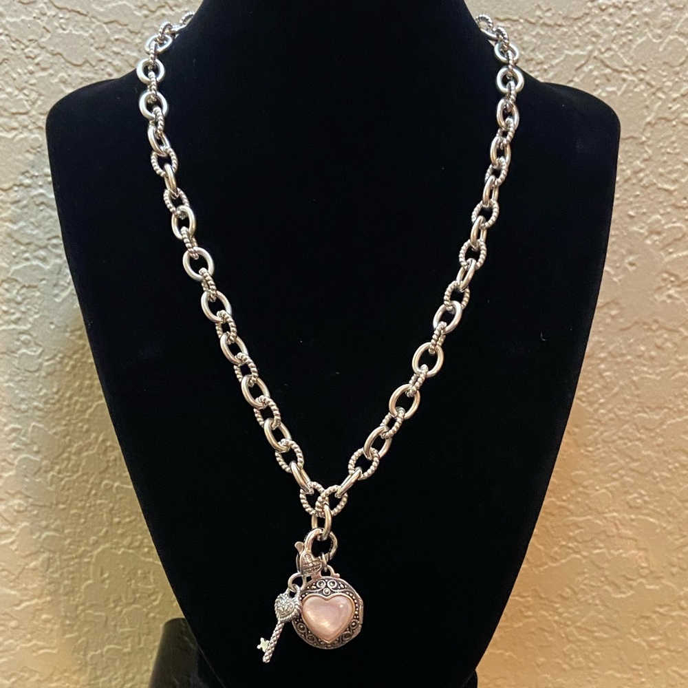 Judith Ripka Locket necklace.